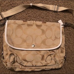 COACH messenger bag